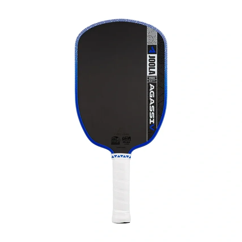 Mặt trước vợt JOOLA Agassi Pro V Andre Agassi Royal Blue 14mm