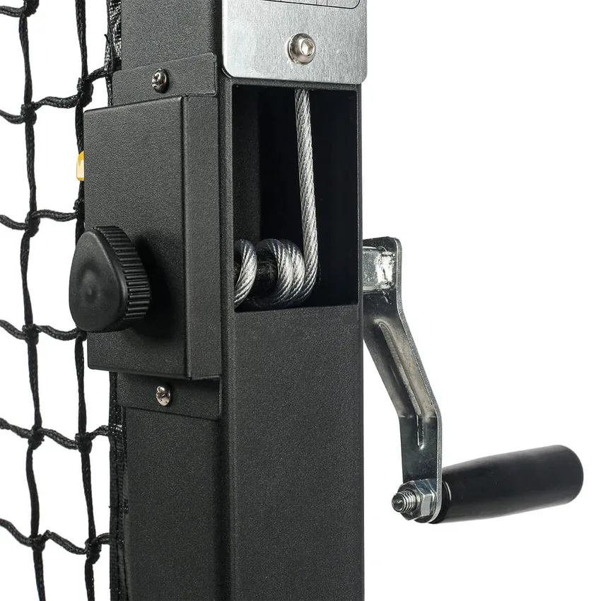 Tay quay và cáp thép căng lưới trên trụ JOOLA Pro Pickleball Net (S)