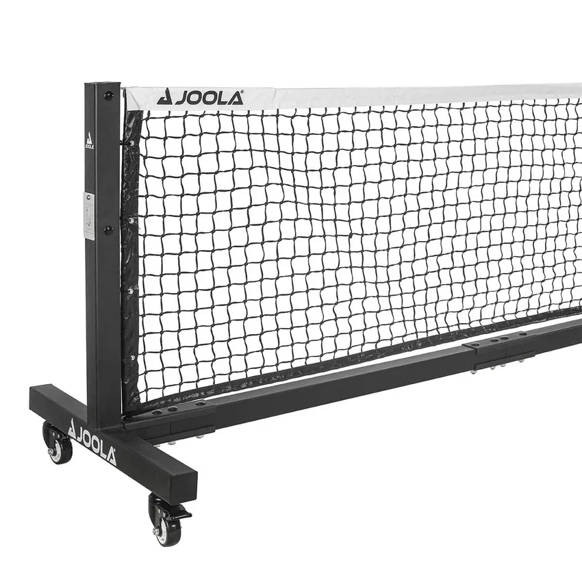 Trụ và chân đế có bánh xe của lưới JOOLA Pro Pickleball Net (C)