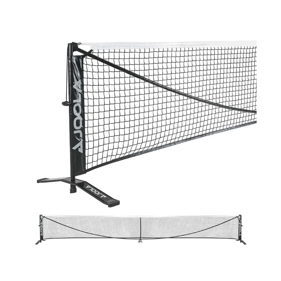 Lưới tháo lắp JOOLA Symmetry Pickleball Net dựng trên đế kim loại