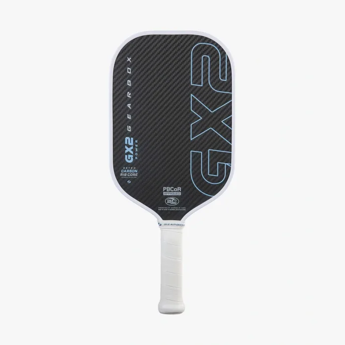 Vợt pickleball Gearbox GX2 Power Elongated Limited Edition White