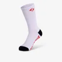 Tất pickleball Gearbox Crew Socks - White/Red – ảnh 1