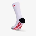 Tất pickleball Gearbox Crew Socks - White/Red – ảnh 2