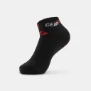 Tất pickleball Gearbox No-Show Socks - Black/Red/White – ảnh 2