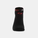 Tất pickleball Gearbox No-Show Socks - Black/Red/White – ảnh 3