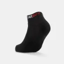Tất pickleball Gearbox No-Show Socks - Black/Red/White – ảnh 6