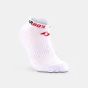 Tất pickleball Gearbox No-Show Socks - White/Black/Red – ảnh 4