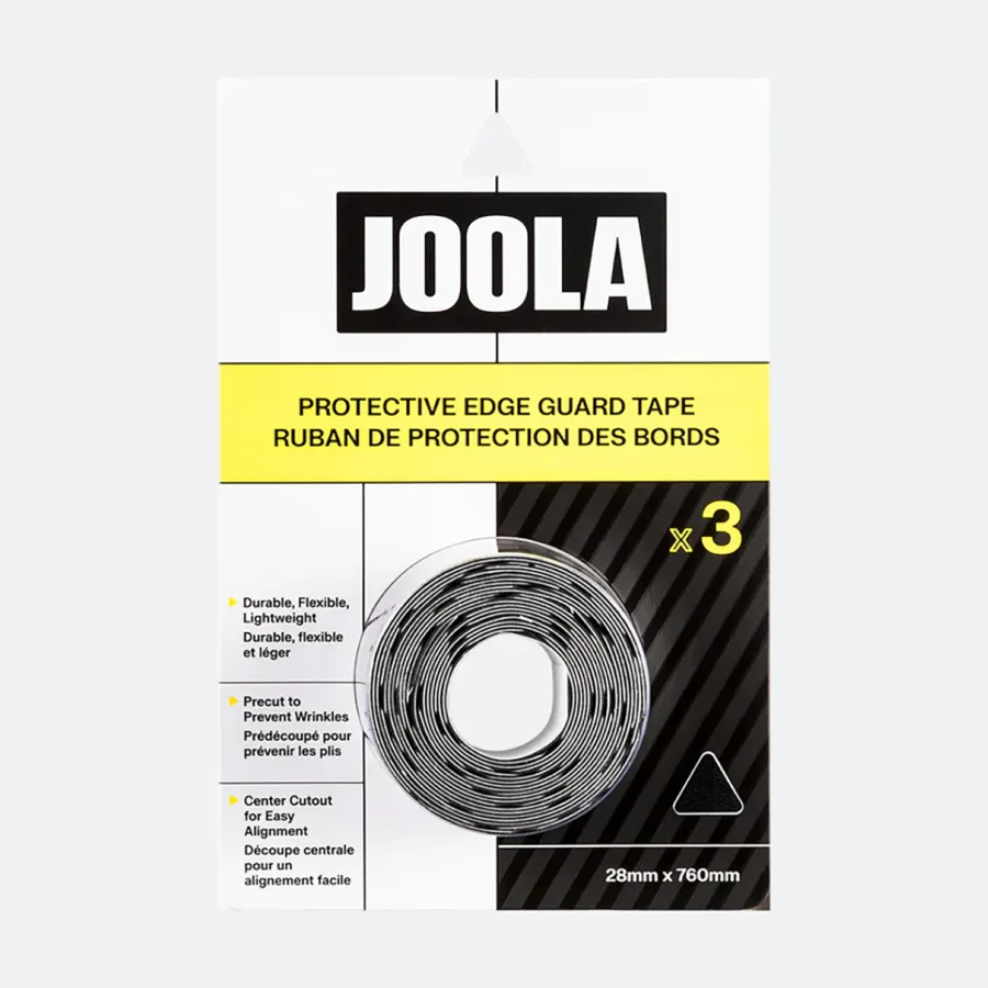 Mặt trước vỉ băng mép JOOLA Protective in kích thước 28mm x 760mm
