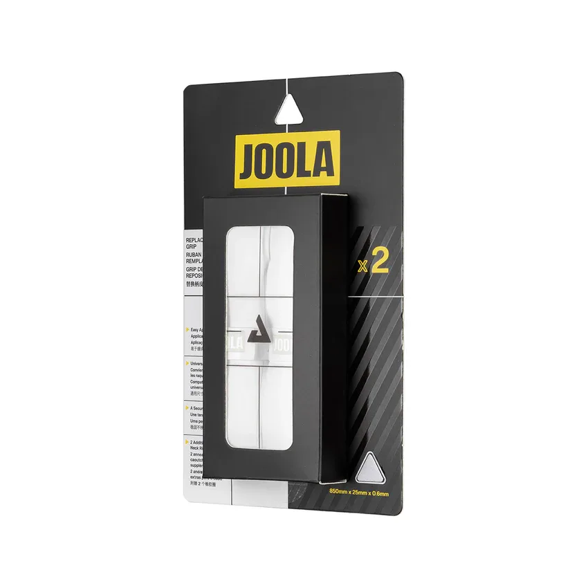 Vỉ quấn cán JOOLA Feel-Tec Pure Grip bản White nhìn nghiêng
