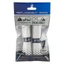 Quấn cán vợt pickleball JOOLA Replacement White Ridge Grip 2 Pack – ảnh 1