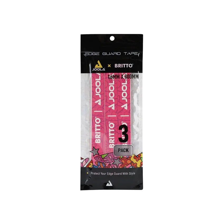 Gói băng mép JOOLA x BRITTO in kích thước 16MM X 800MM và 3 PACK