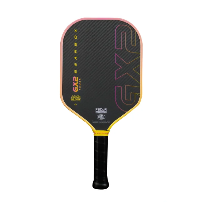 Vợt pickleball Gearbox GX2 Power Hybrid Limited Edition Yellow Pink