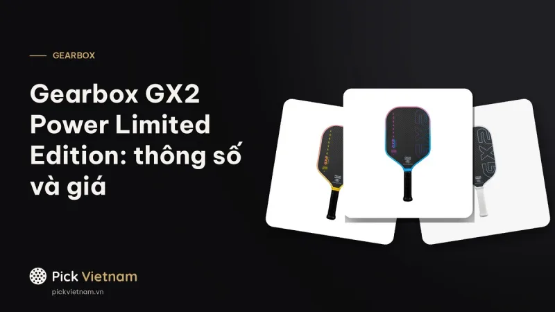 Gearbox GX2 Power Limited Edition: bản White, Blue Pink, Yellow Pink
